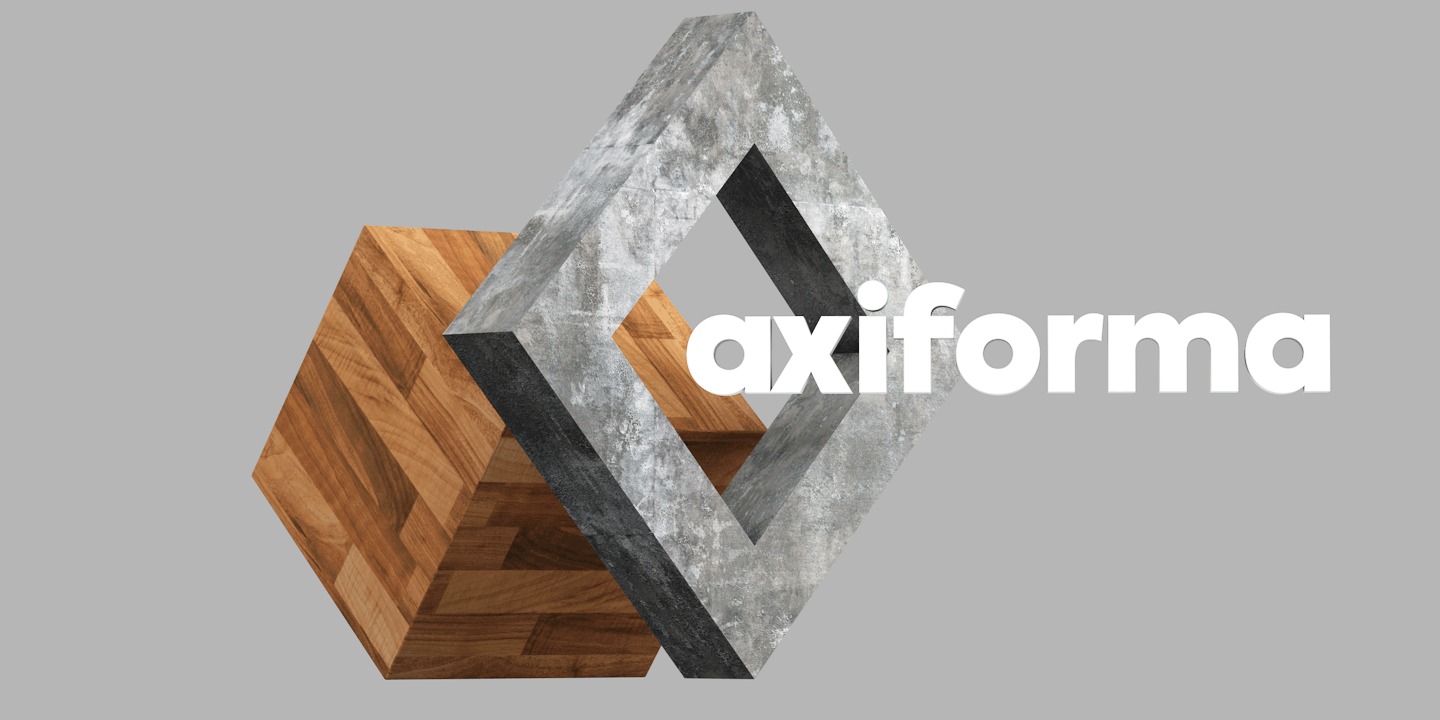Пример шрифта Axiforma #1