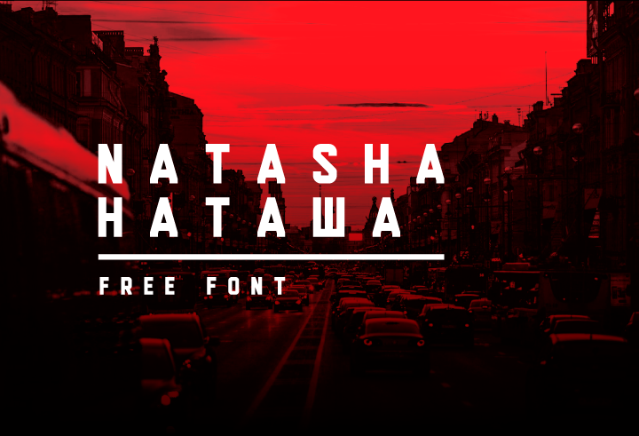 Пример шрифта Natasha #1