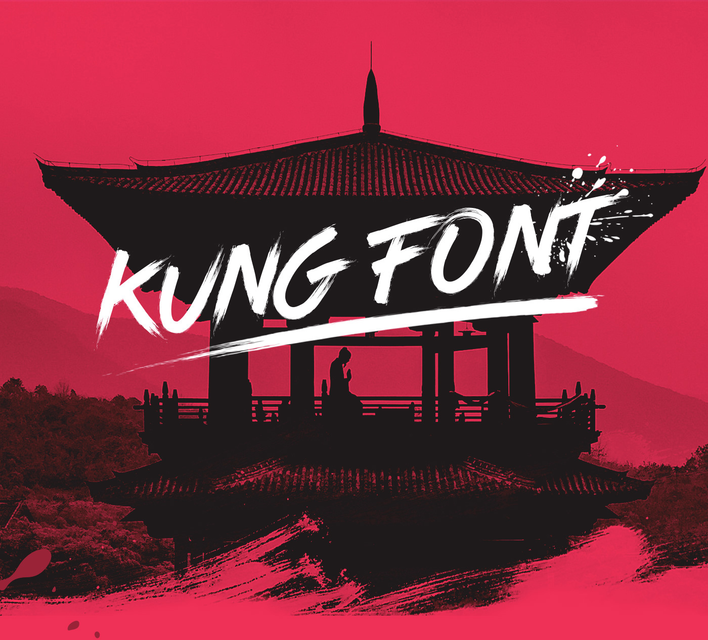 Пример шрифта Kungfont #1