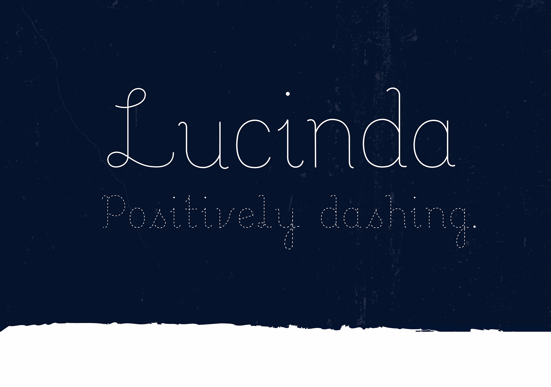 Пример шрифта Lucinda #1