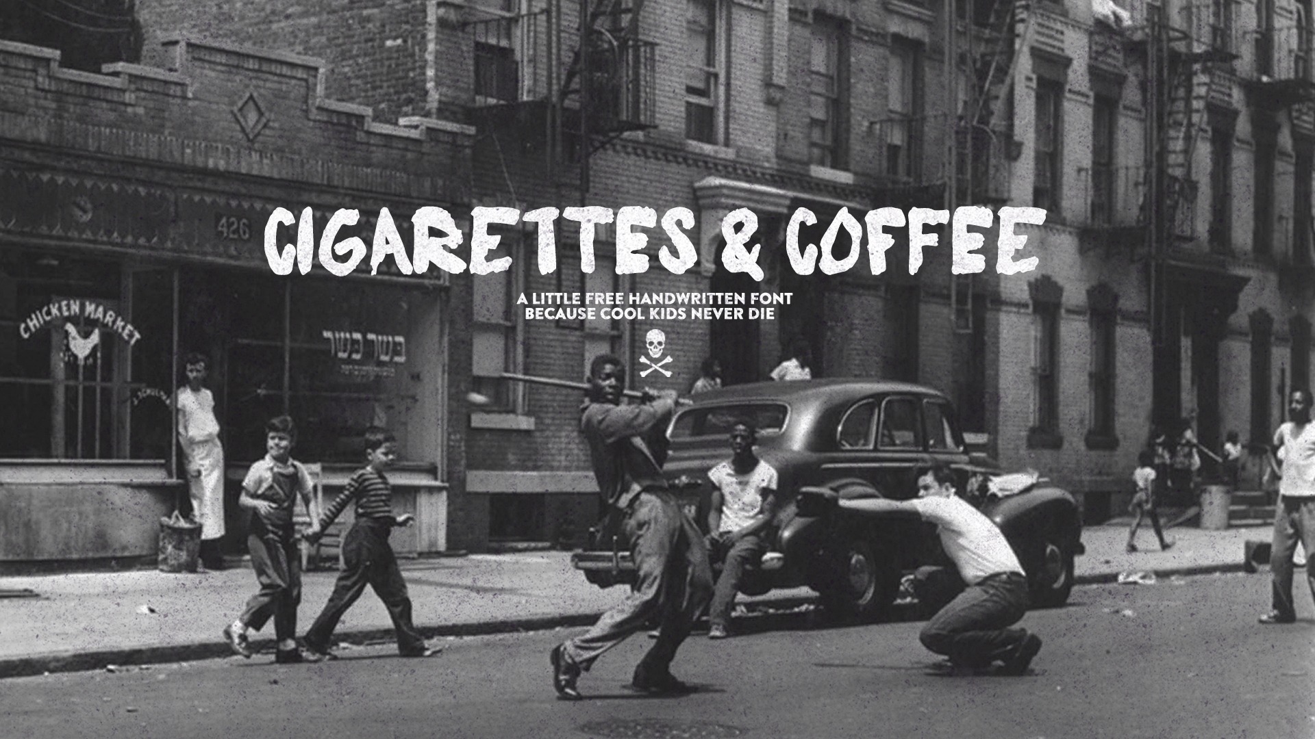 Пример шрифта Cigarettes and Coffee #1