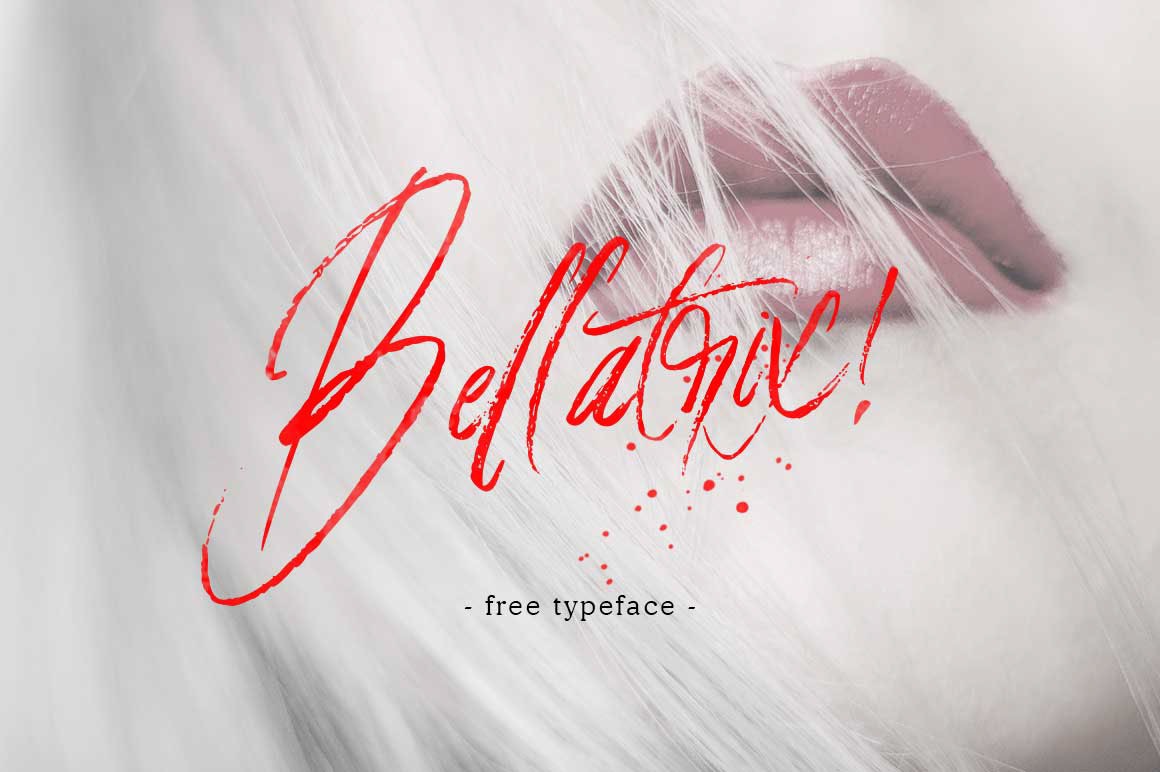 Пример шрифта Bellatrix #1