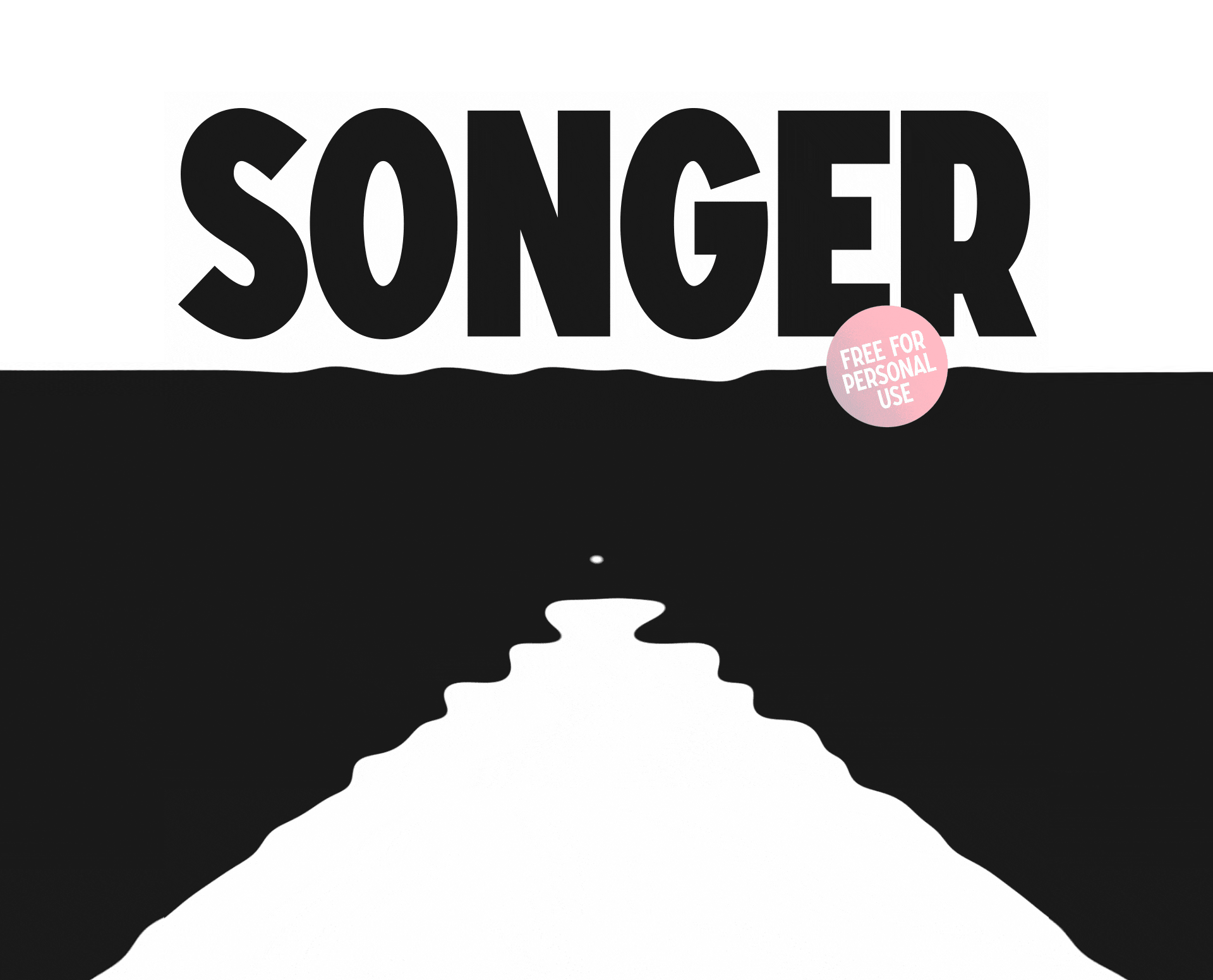 Пример шрифта Songer #1