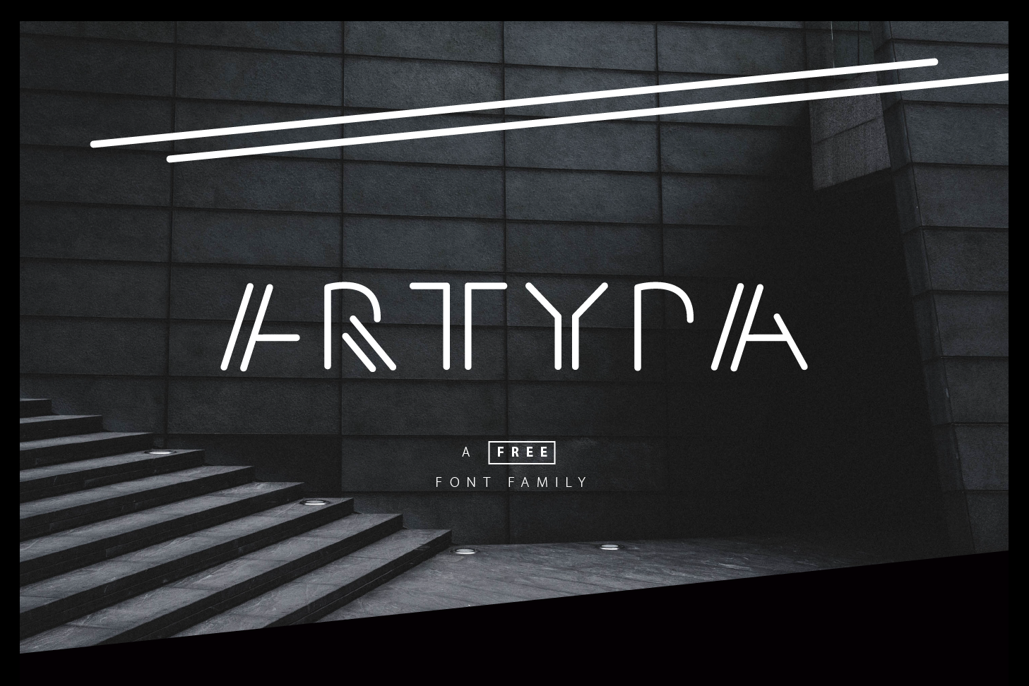 Пример шрифта Artypa #1