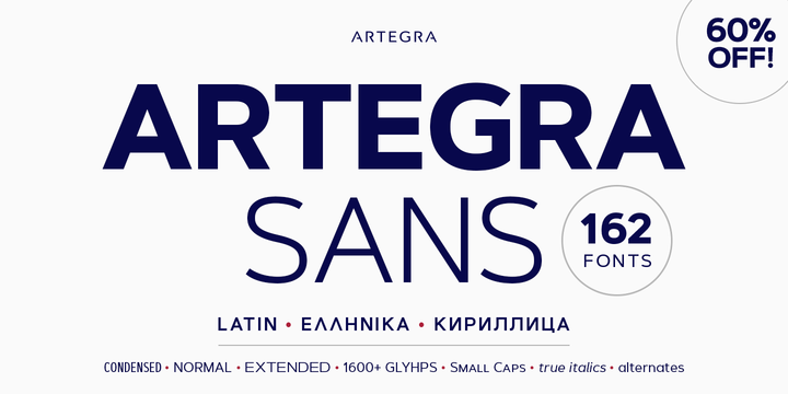 Пример шрифта Artegra Sans #7