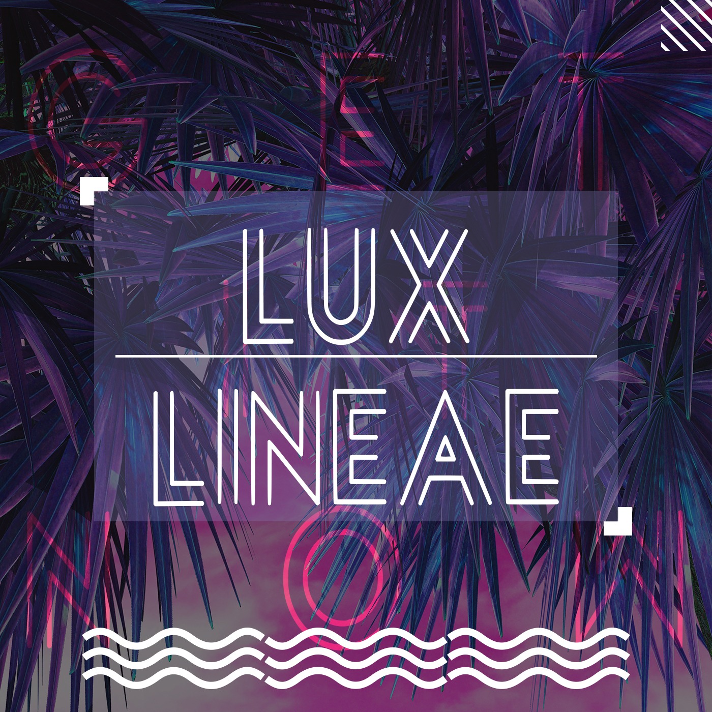 Пример шрифта Lux Lineae #1