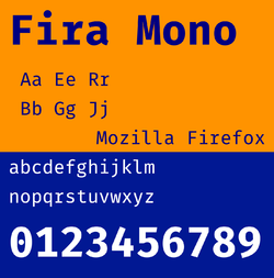 Пример шрифта Fira Sans #2