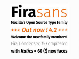 Пример шрифта Fira Sans #3