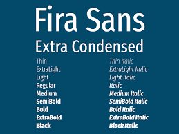 Пример шрифта Fira Sans Extra Condensed #1