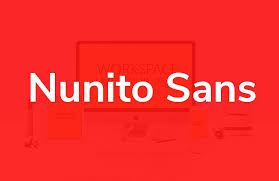 Пример шрифта Nunito Sans #1
