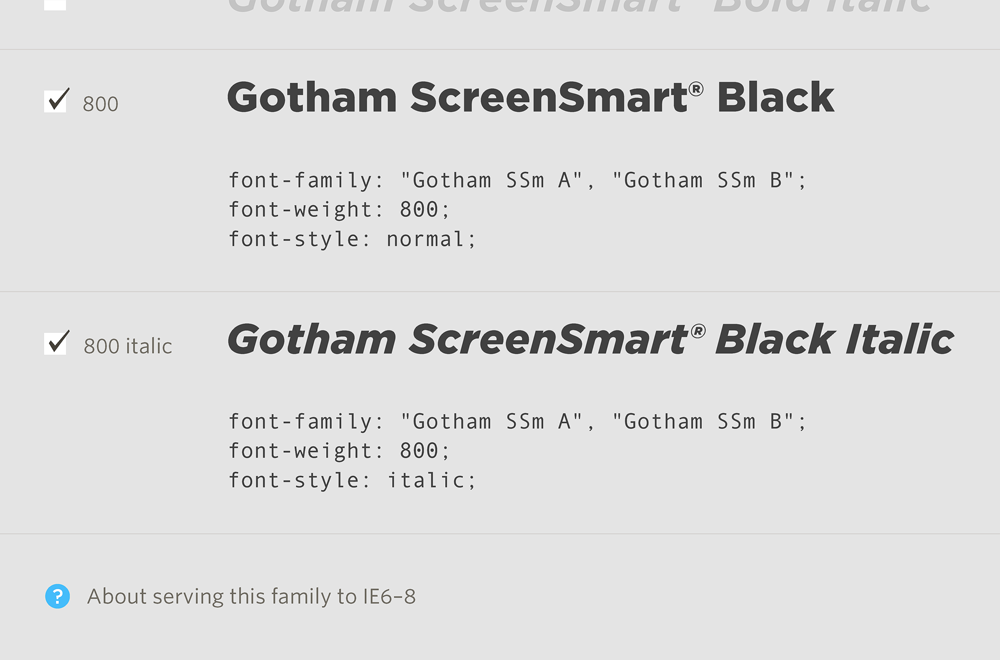 Пример шрифта Gotham Screen Smart #1