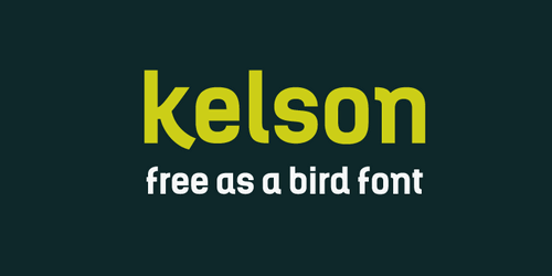 Пример шрифта Kelson Sans #1