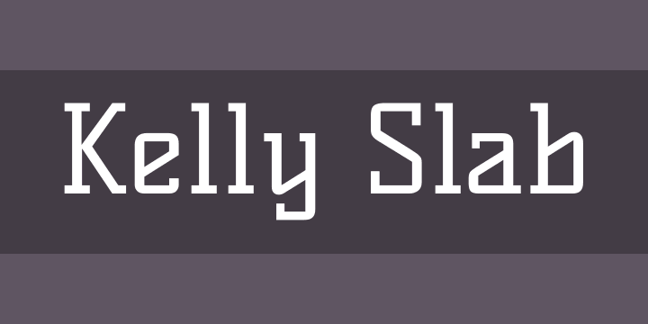 Пример шрифта Kelly Slab #1