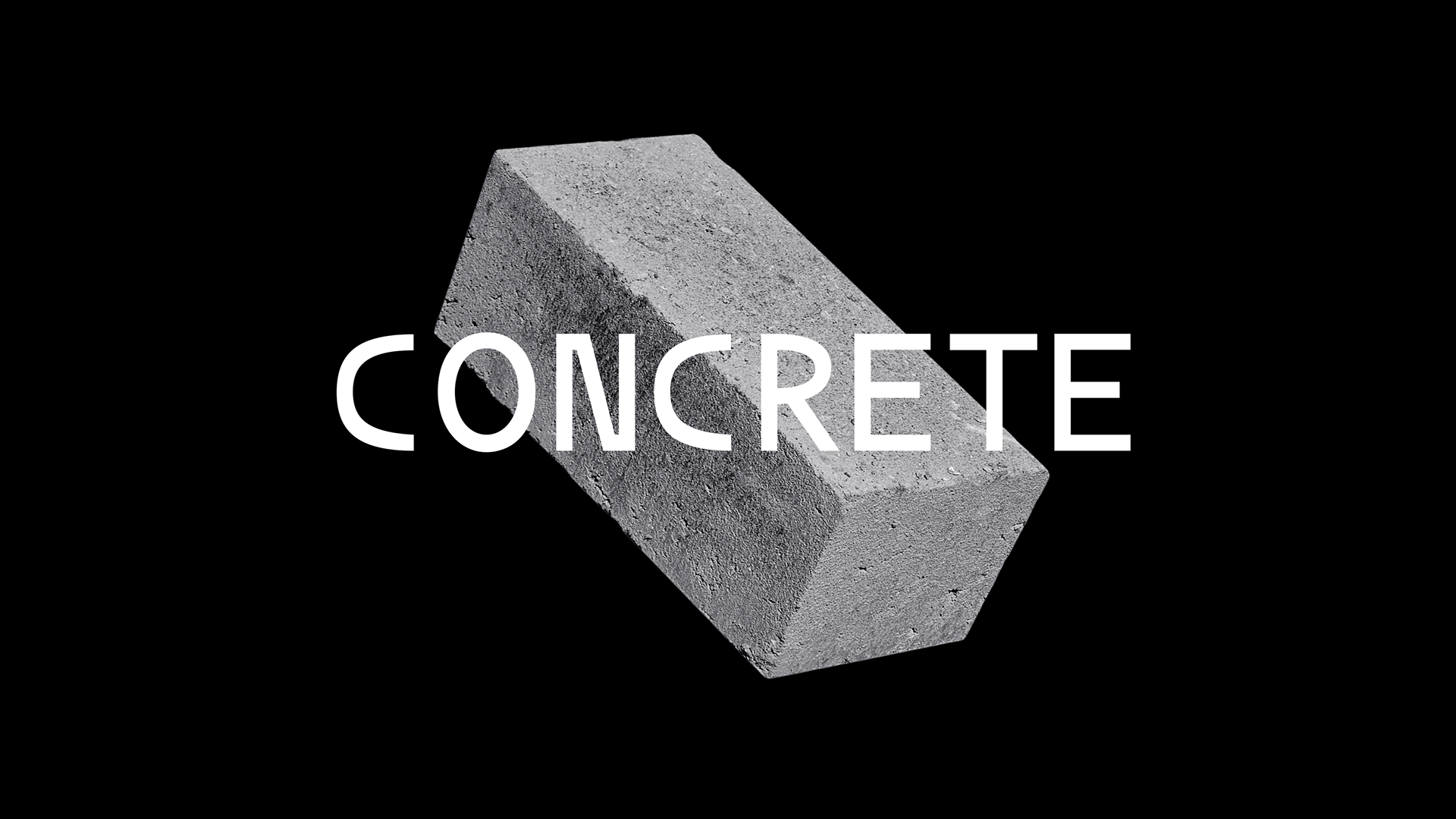 Пример шрифта Concrete #1