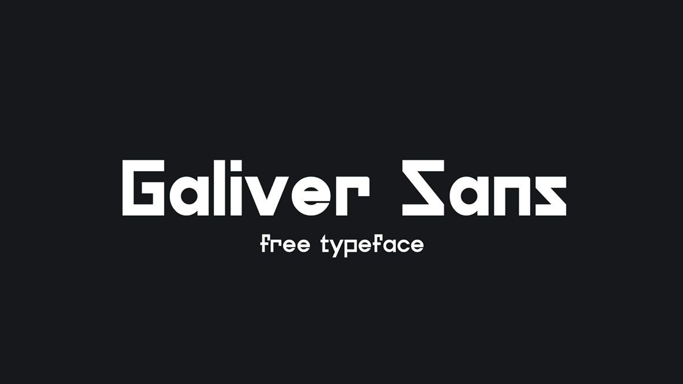 Пример шрифта Galiver Sans #1