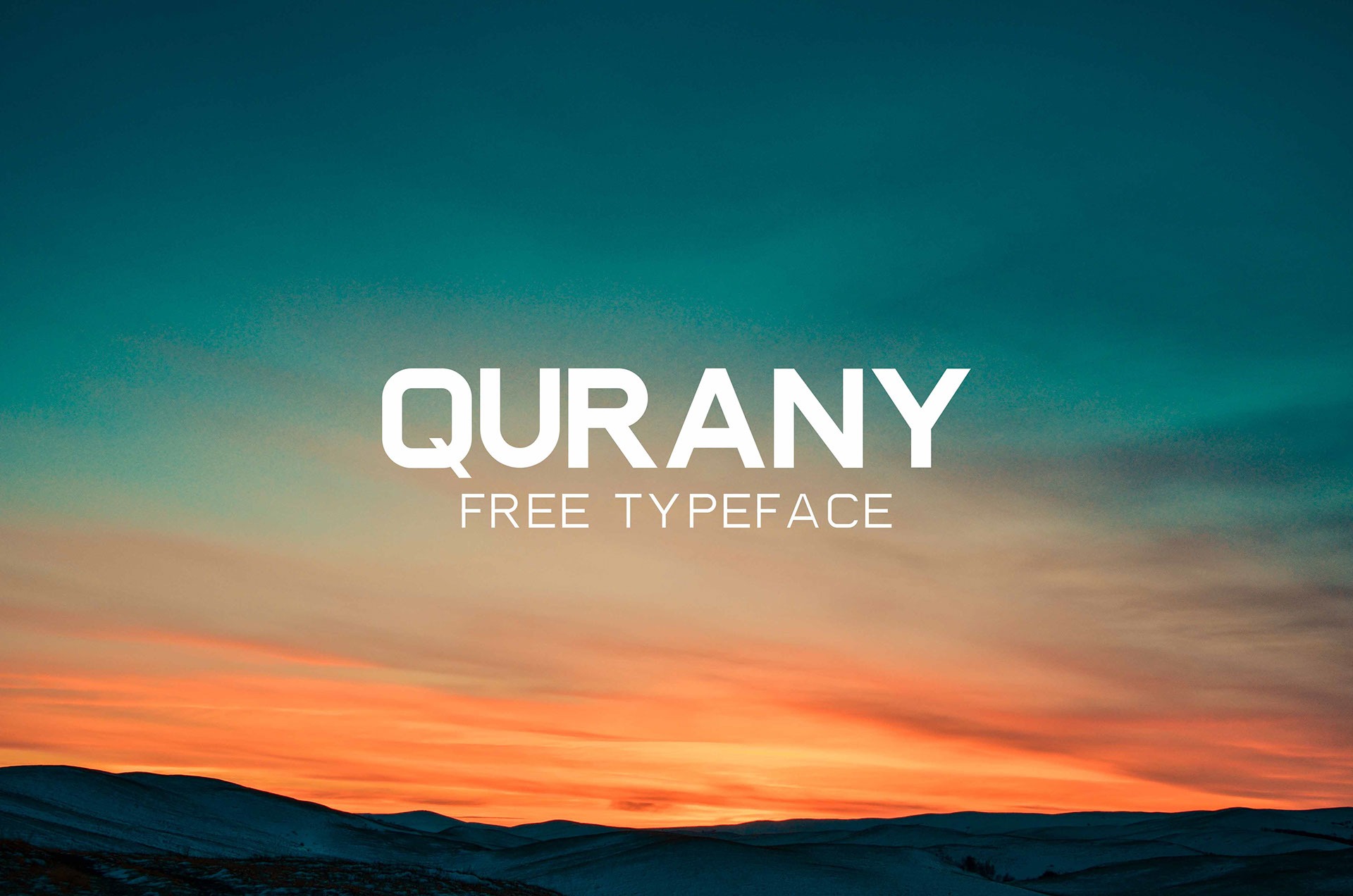 Пример шрифта Qurany #1