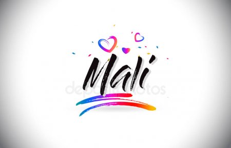 Пример шрифта Mali #1