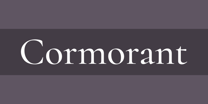 Пример шрифта Cormorant Unicase #1
