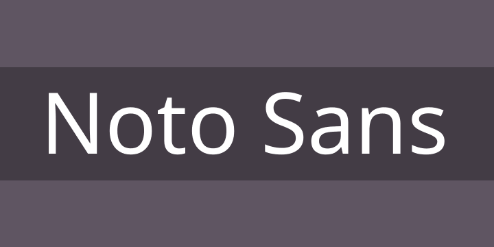 Пример шрифта Noto Sans SC #1