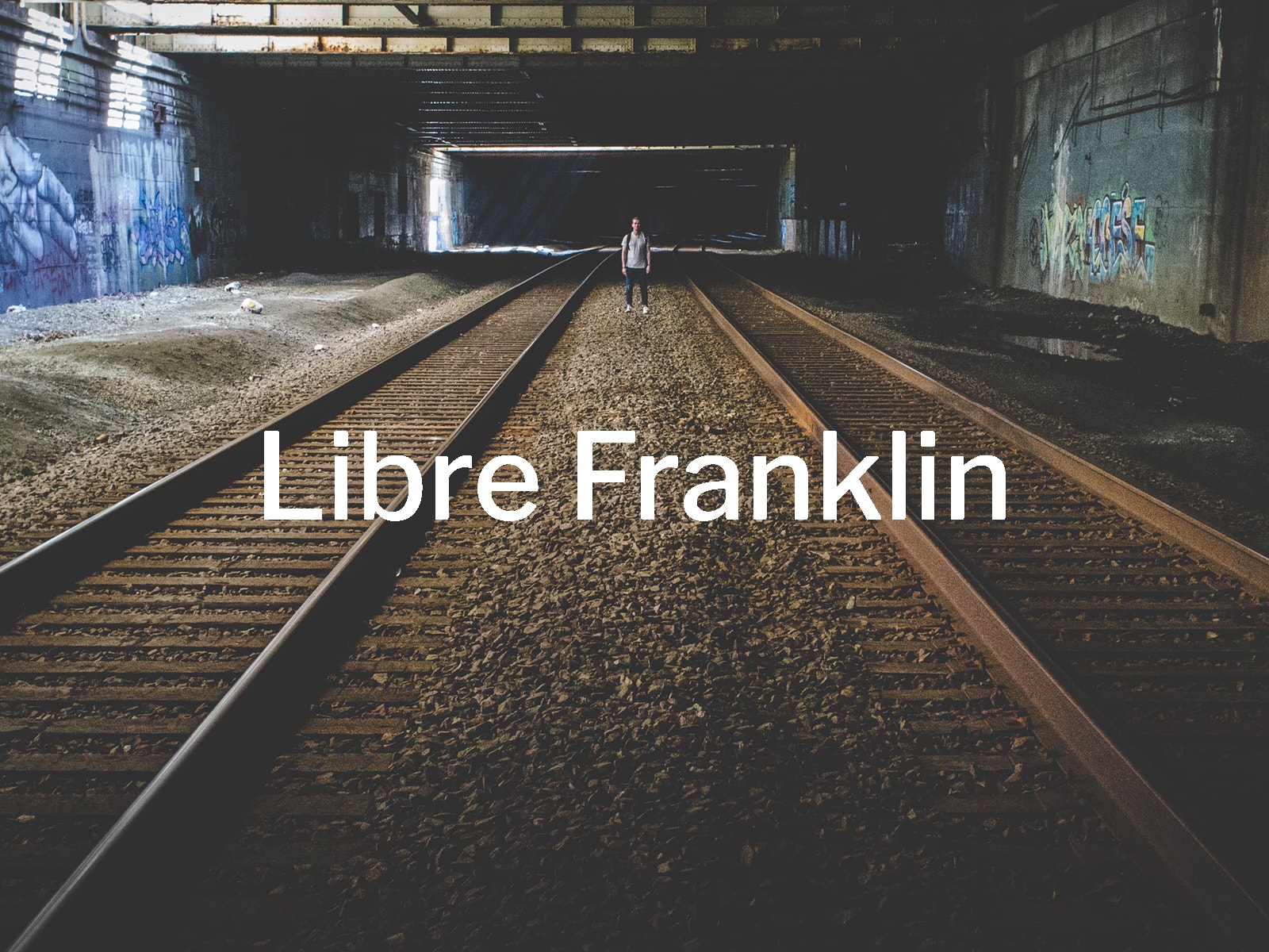 Пример шрифта Libre Franklin #1