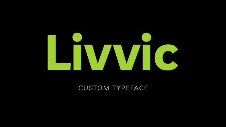 Пример шрифта Livvic #1