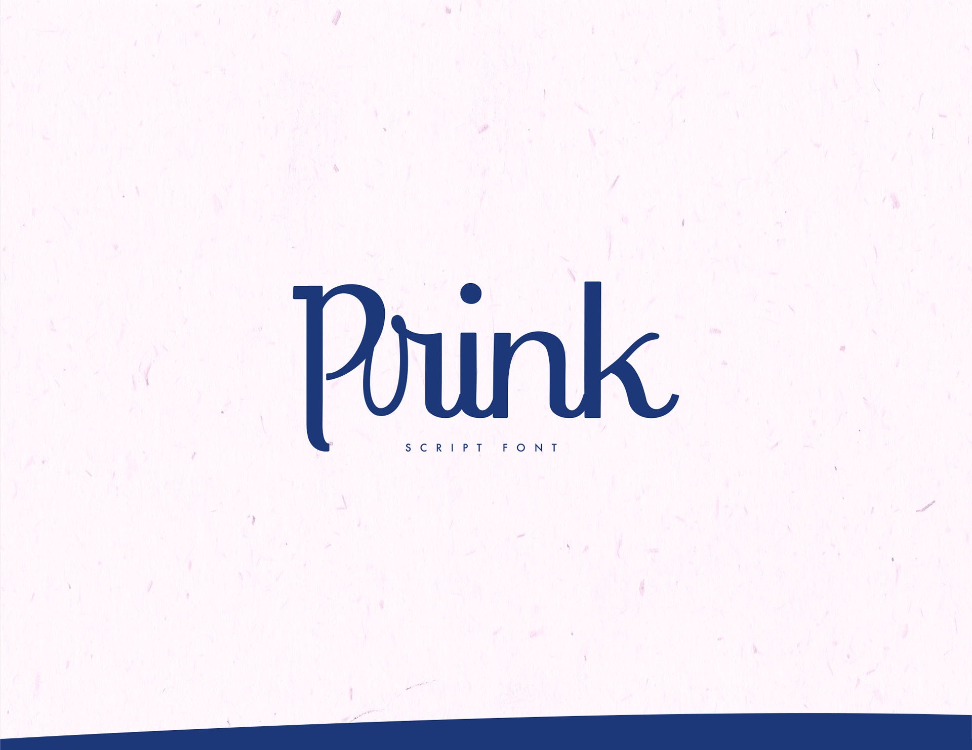 Пример шрифта Prink Script #1