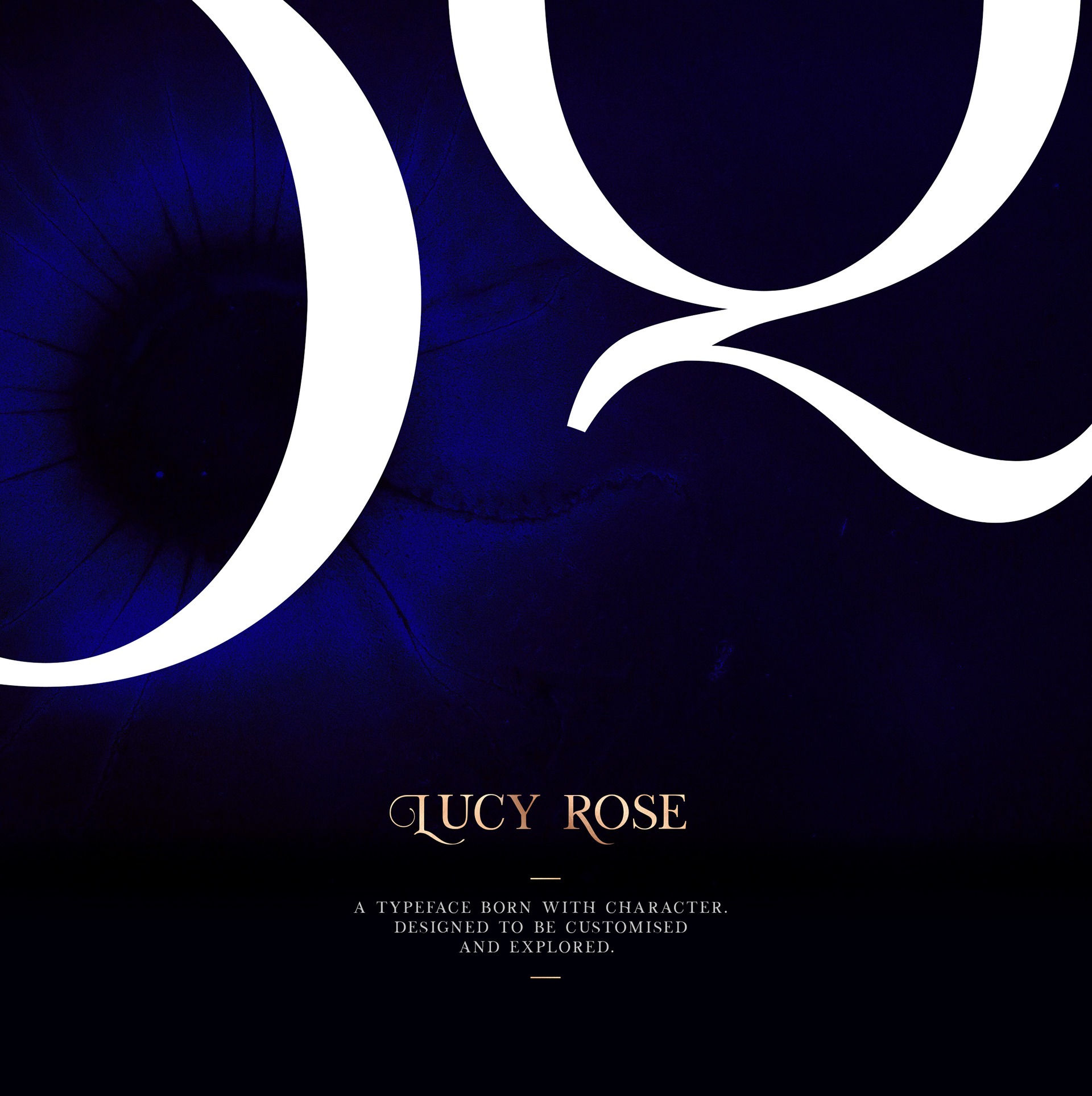 Пример шрифта Lucy Rose #6