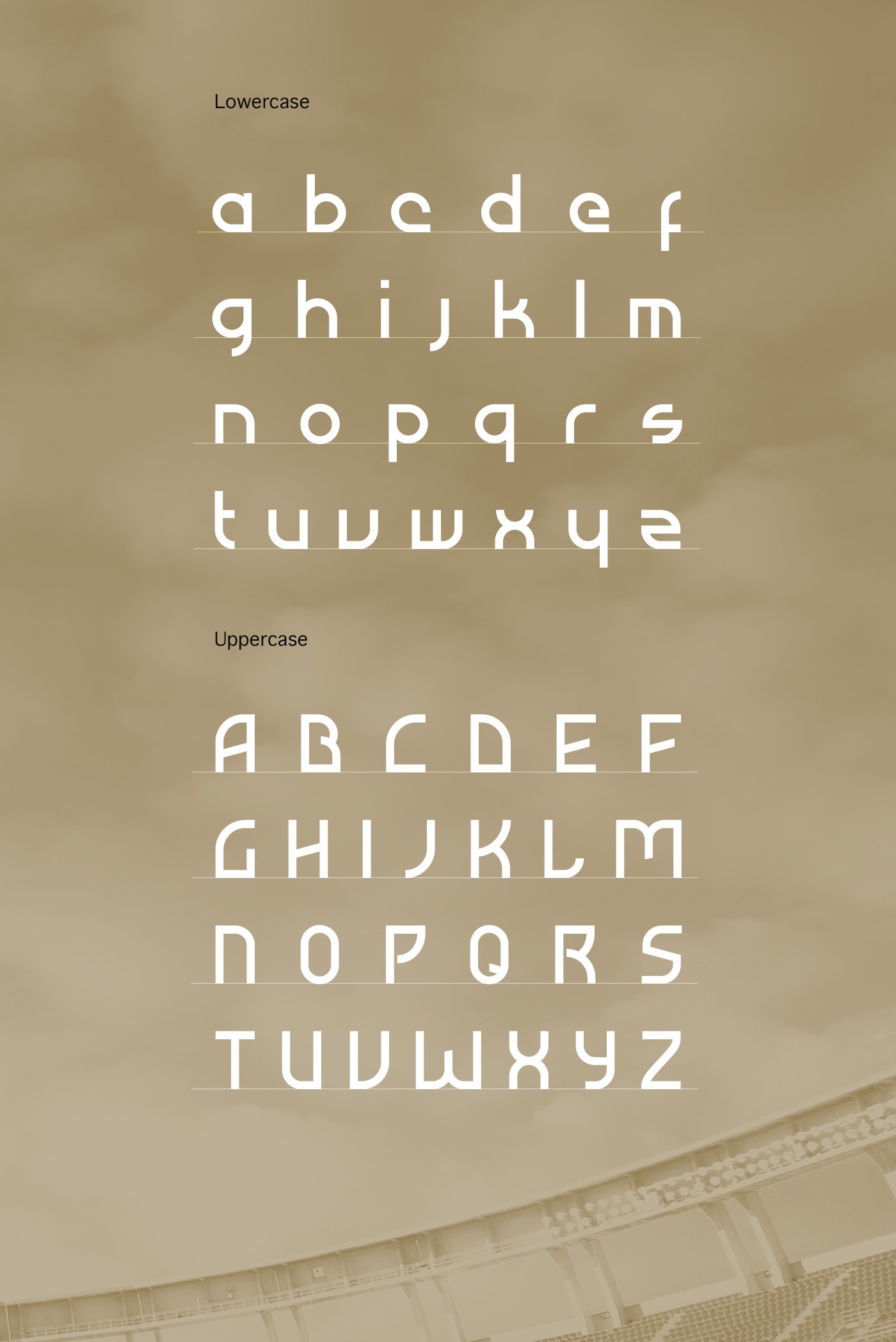 Пример шрифта Atiba #4