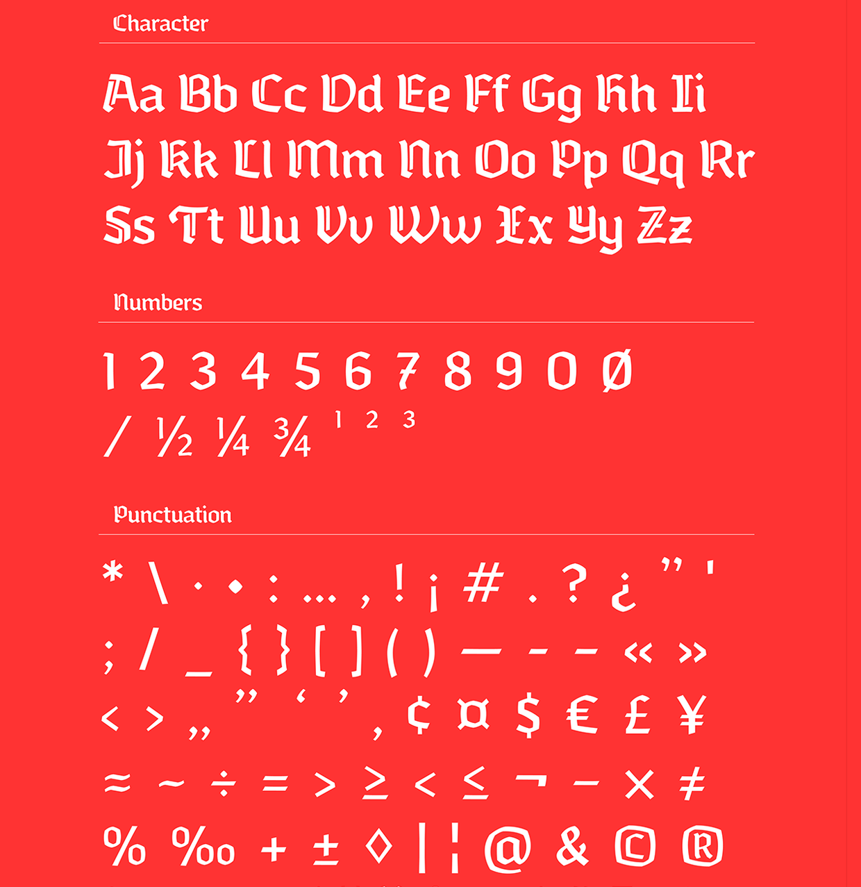 Пример шрифта Rubia #6