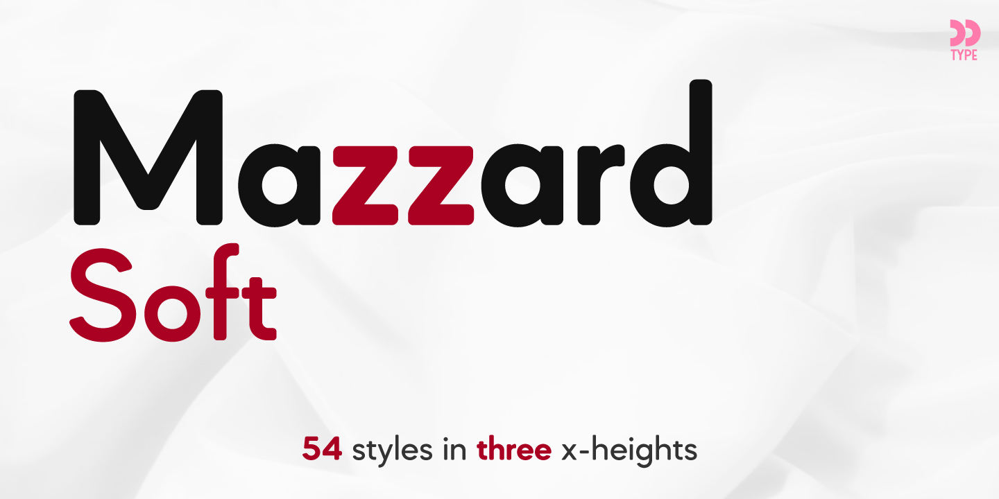Пример шрифта Mazzard Soft #1