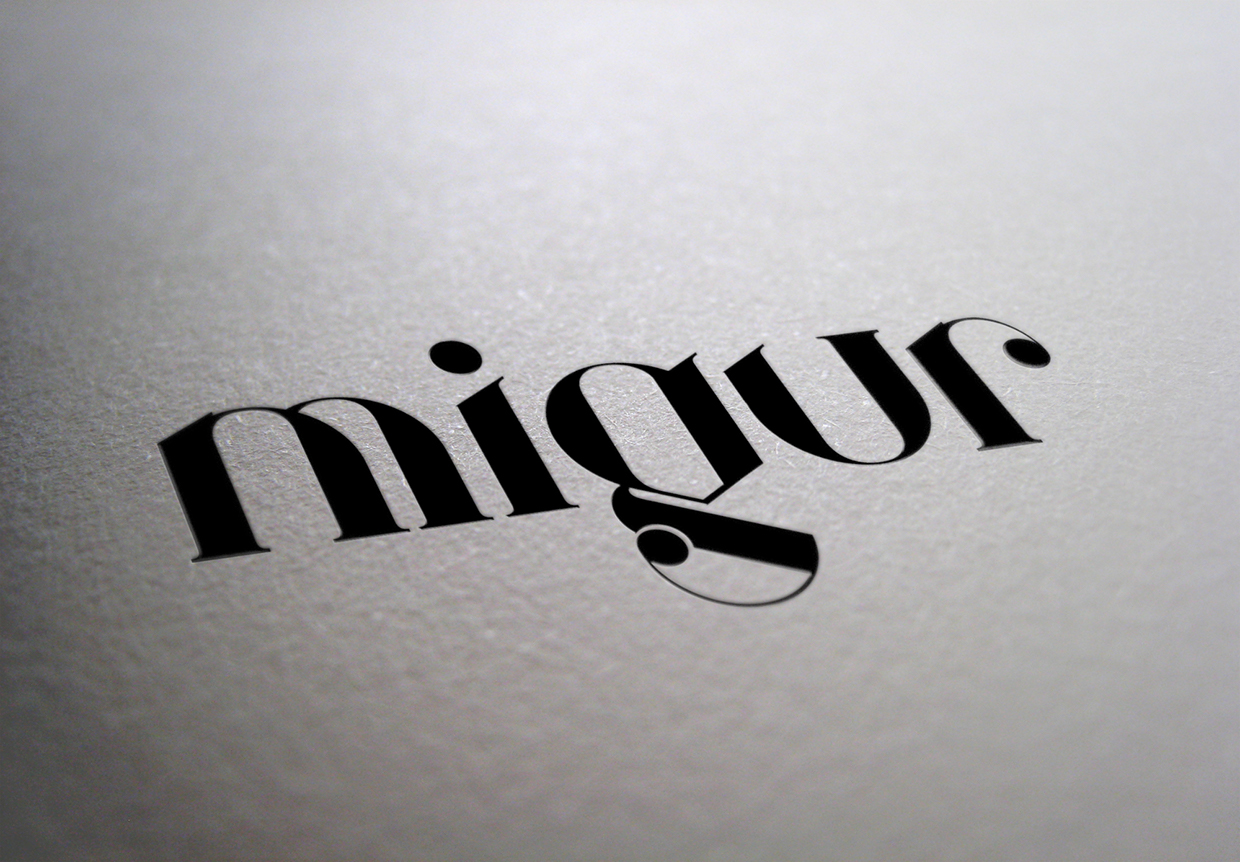 Пример шрифта Migur #2