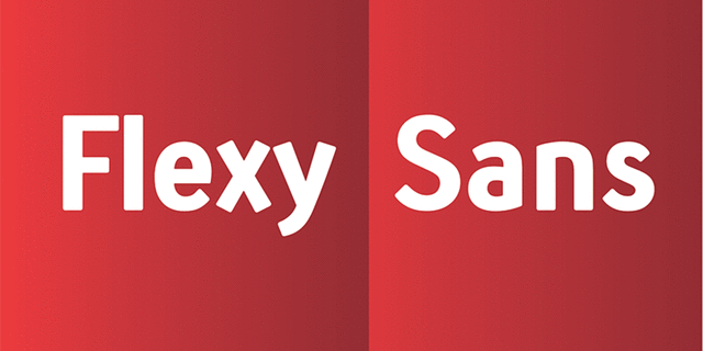 Пример шрифта Flexy Sans #1