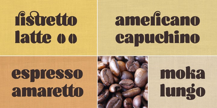 Пример шрифта Cafe Brasil #3