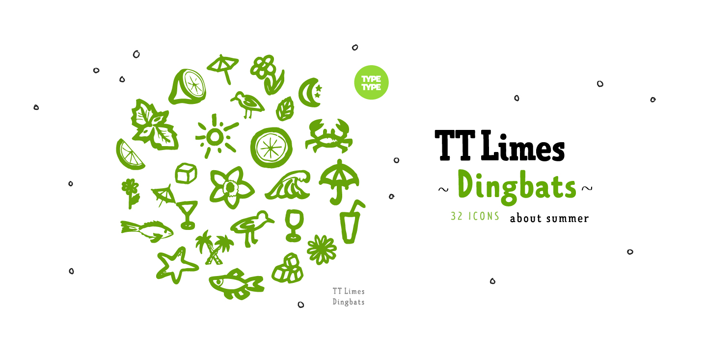 Пример шрифта TT Limes #6