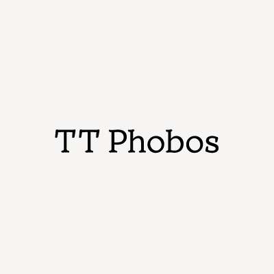 Пример шрифта TT Phobos #1