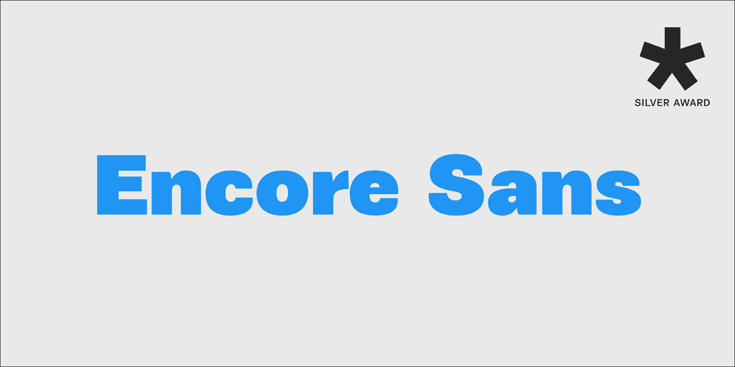 Пример шрифта PF Encore Sans Pro #1