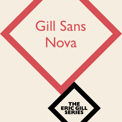 Пример шрифта Gill Sans Nova #1