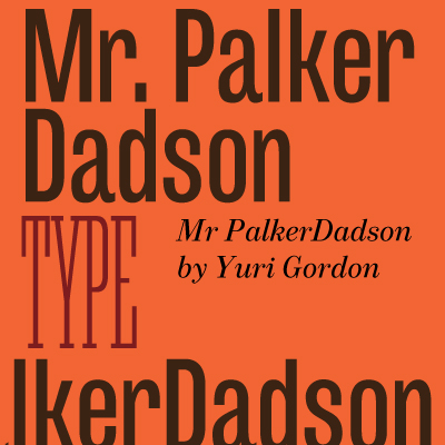 Пример шрифта Mr Palker Dadson #1