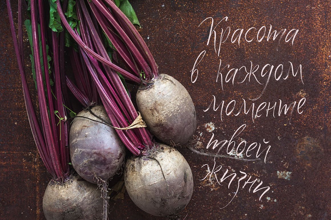 Пример шрифта Quick Snack #2
