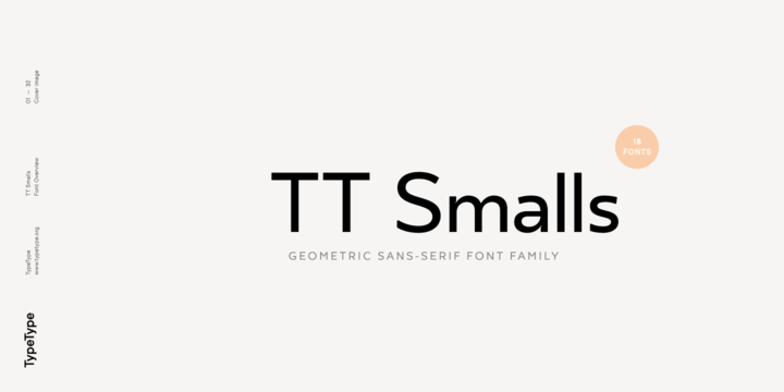 Пример шрифта TT Smalls #1