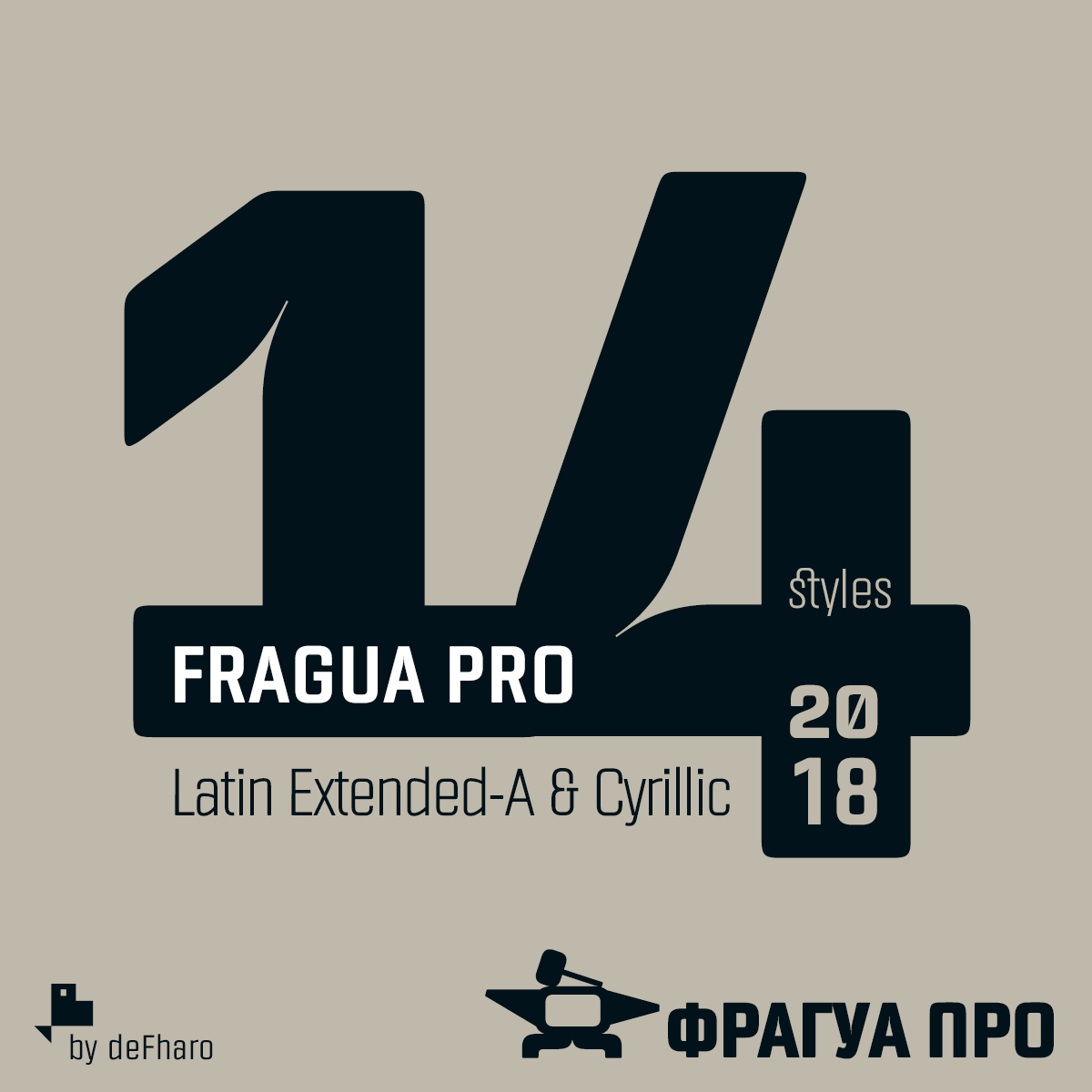 Пример шрифта Fragua Pro #10