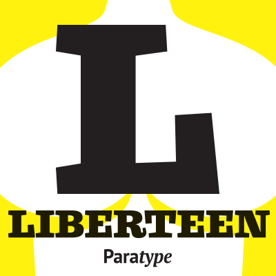 Пример шрифта Liberteen #1