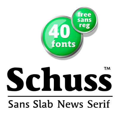 Пример шрифта Schuss Serif Pro #1