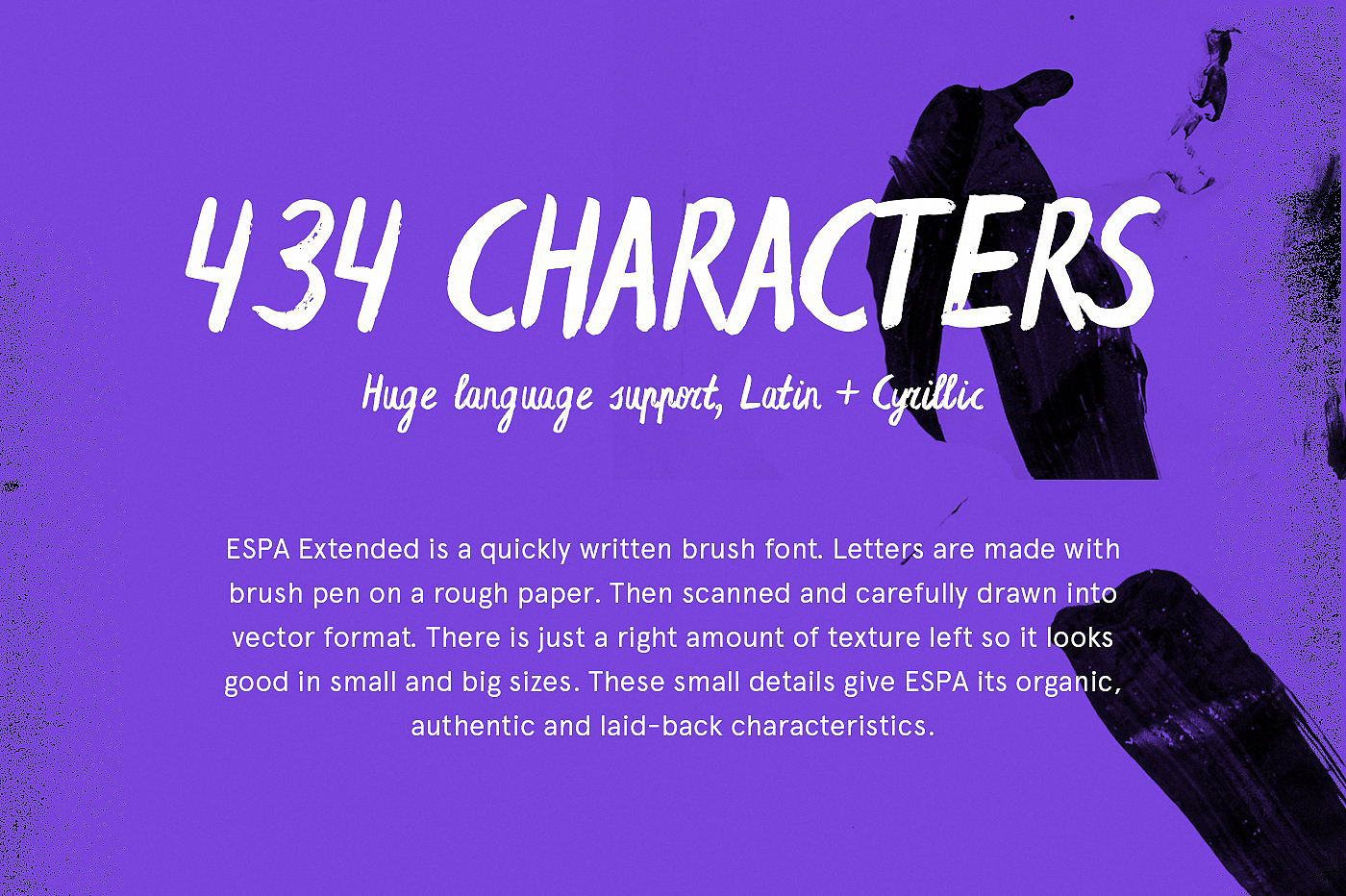 Пример шрифта Espa Extended #2