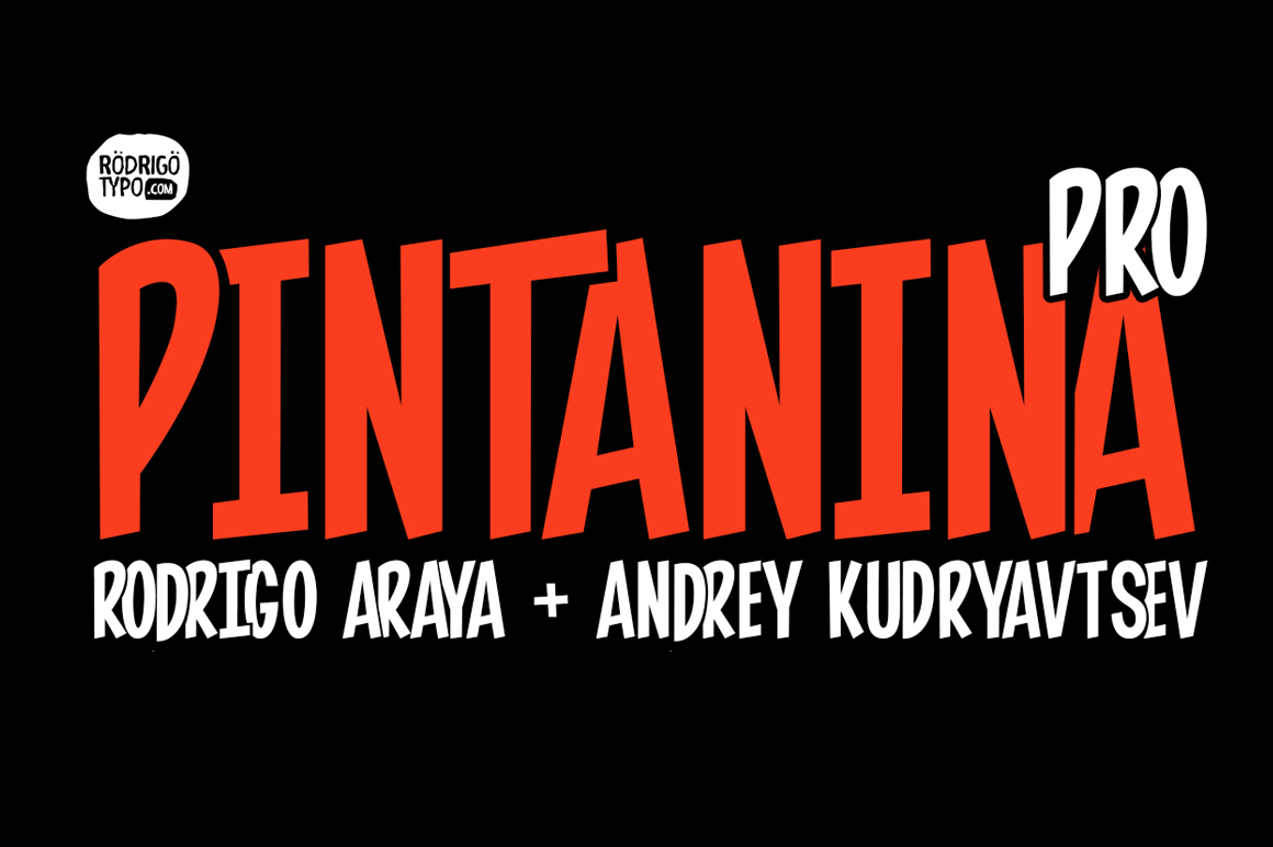 Пример шрифта Pintanina pro #1