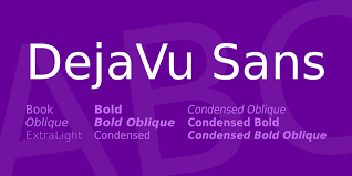 Пример шрифта DejaVu Sans #1