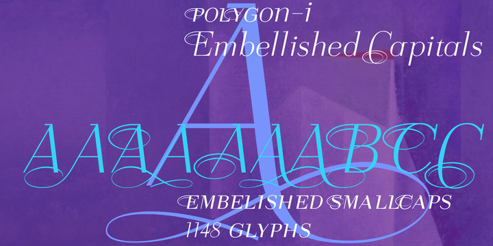 Пример шрифта Polygon I #4