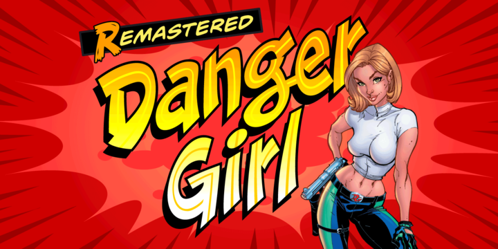 Пример шрифта CC Danger Girl #1
