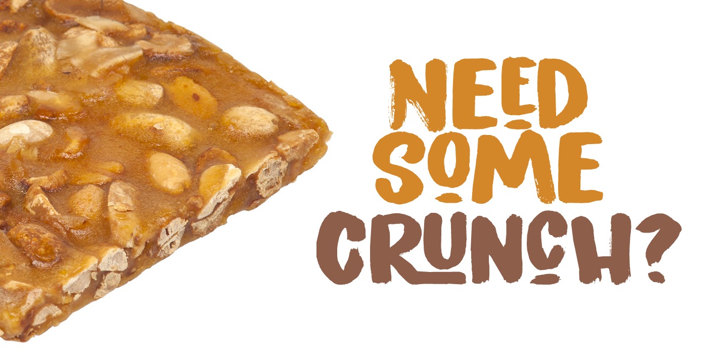 Пример шрифта Peanut Crunch #3