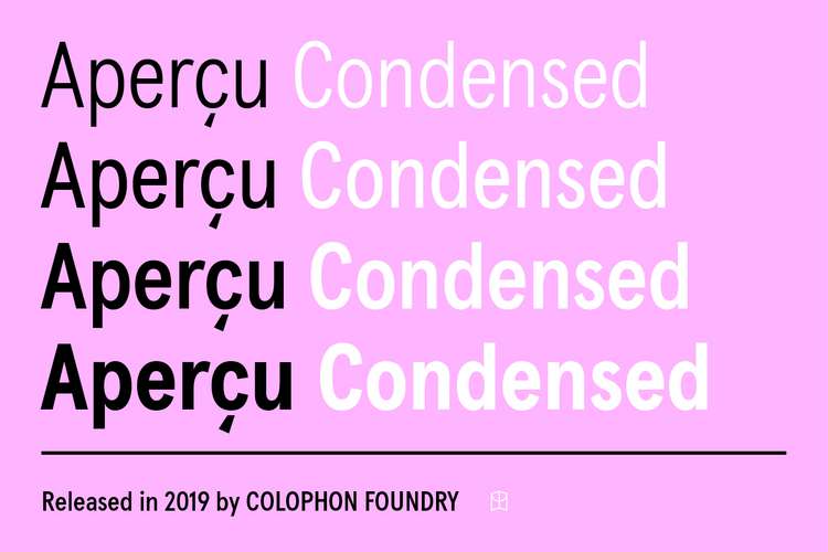Пример шрифта Apercu Condensed Pro #1